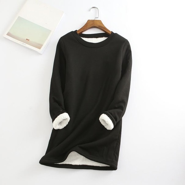 Isoliertes T-Shirt für Damen schwarz S