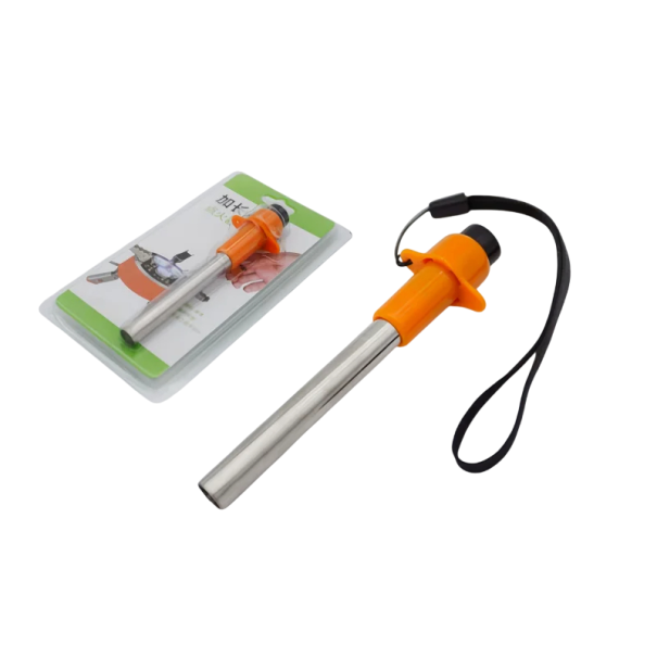 Isqueiro eléctrico a plasma 10,5 cm carregamento USB Isqueiro sem chama resistente ao vento Isqueiro recarregável para velas Grelhar Acampar 1