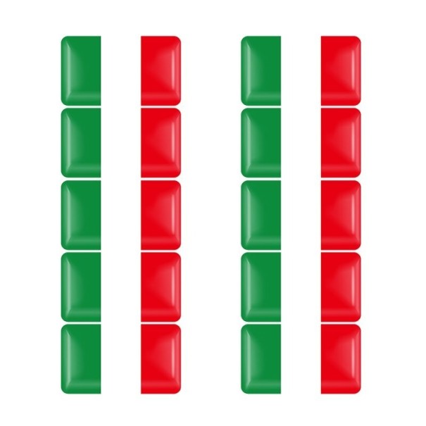Italian lipputarra 10 kpl. 1
