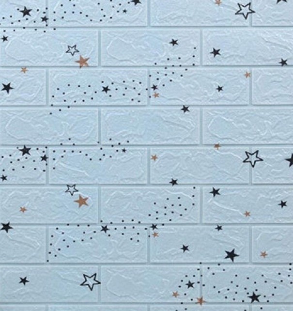 Itseliimautuva seinätapetti 10 kpl G2333 70 cm x 77 cm 1