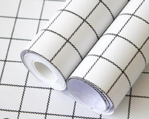 Itseliimautuva seinätapetti 45 cm x 3 m 45 cm x 3 m 24