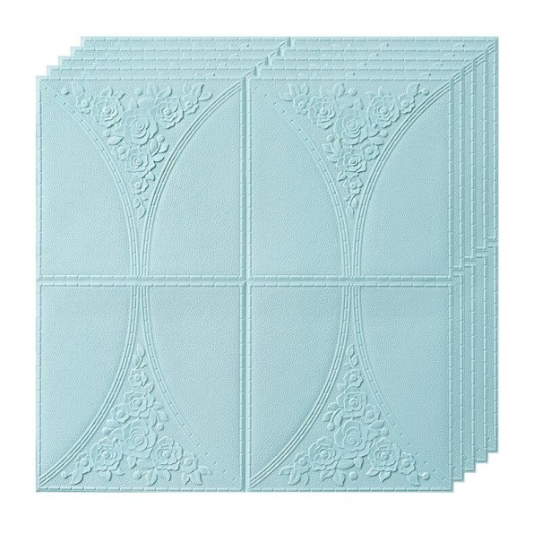 Itseliimautuva seinätapetti 70 cm x 70 cm 5 kpl 16