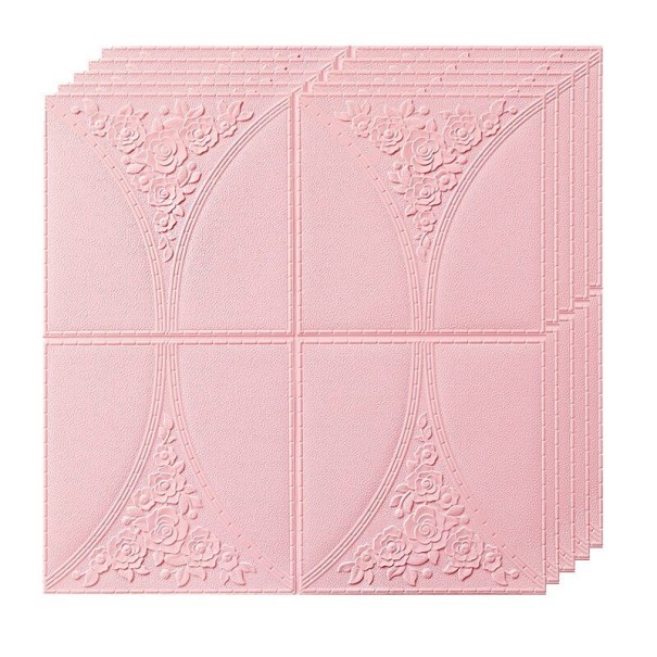 Itseliimautuva seinätapetti 70 cm x 70 cm 5 kpl 19
