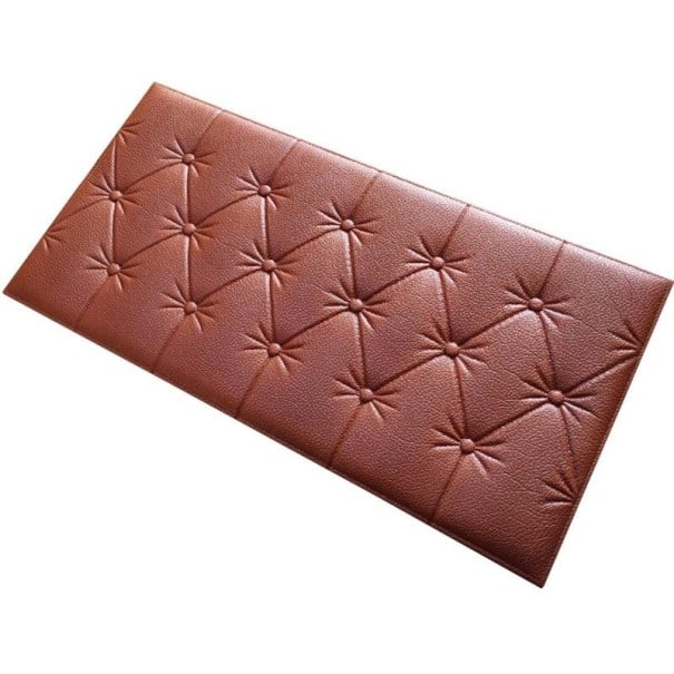 Itseliimautuva tapetti 30 x 60 cm G2262 ruskea