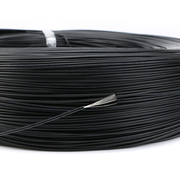 Izolovaný PVC kabel 10 metrů J3148 černá 10 m