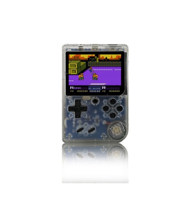J990 draagbare spelconsole doorzichtig wit