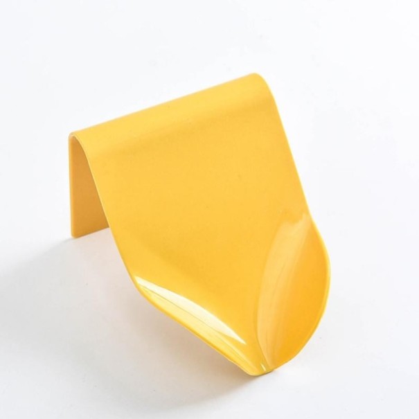Jabonera de pared amarillo