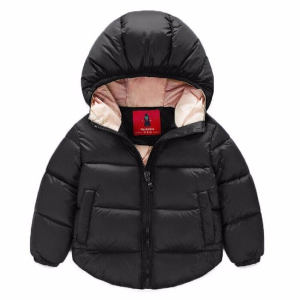 Jachetă de iarnă pentru copii Cold negru 4