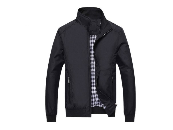 Jachetă elegantă pentru bărbați J2269 negru S