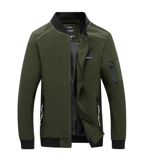 Jachetă elegantă pentru bărbați J2615 verde M