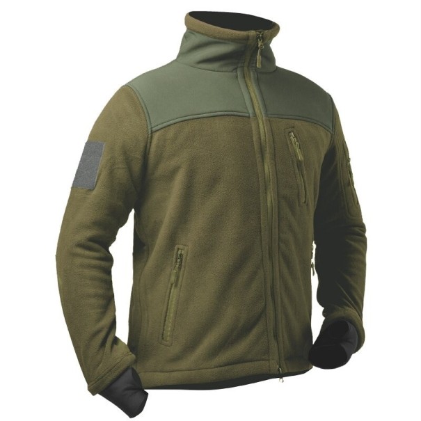 Jachetă militară pentru bărbați A3008 verde armată XS