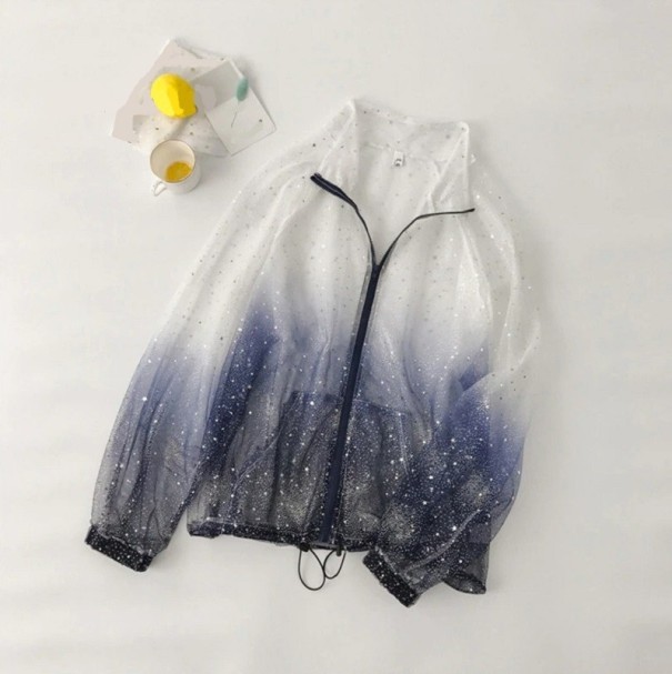 Jachetă translucidă de damă P1509 M