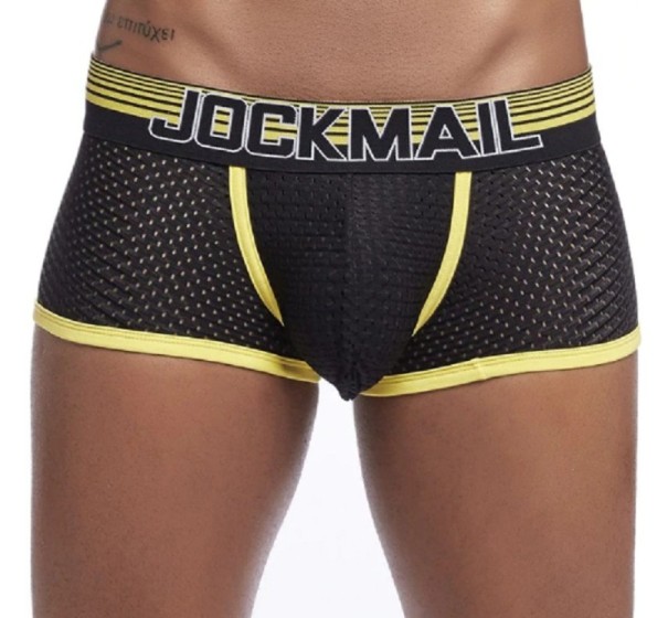 Jack Herren-Boxershorts gelb L