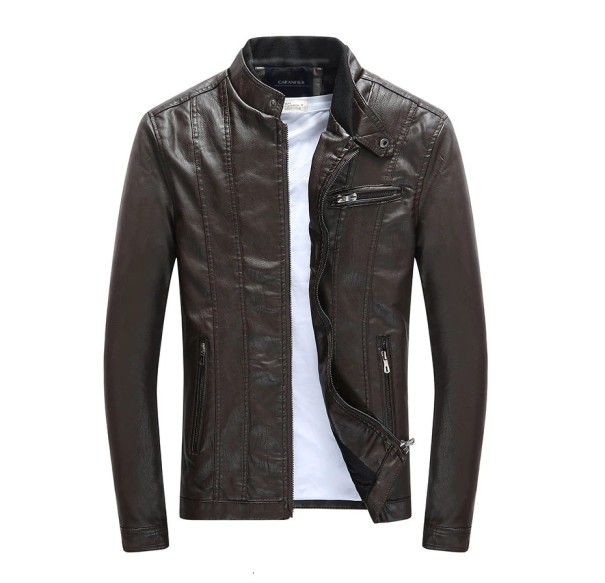 Jack J2066 Herren-Lederjacke braun S