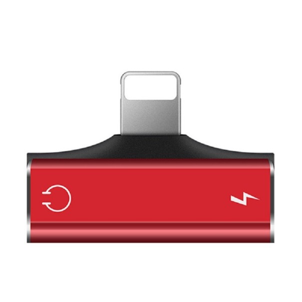Jakaja Apple iPhone Lightning K124:lle punainen