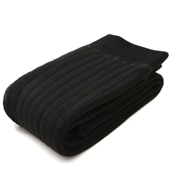 Jambiere de iarnă pentru fete T2472 negru M