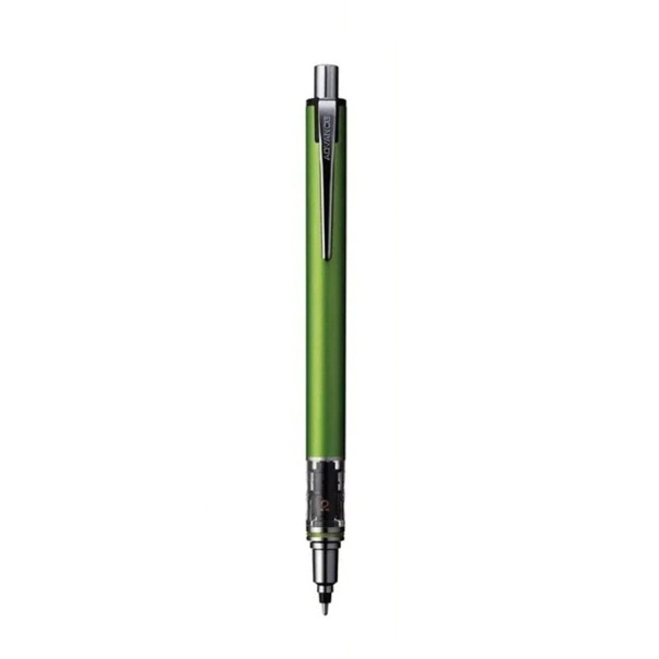 Japanese Mechanical Pencil UNI KURA TOGA 0.5 mm M5-559 Automatic Rotation Special Pencil for Drawing and Writing School and Office Supplies green