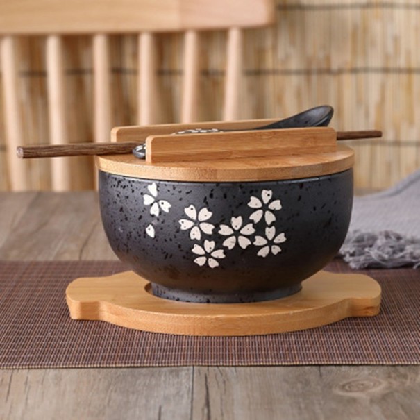 Japanese Soup Bowl with Cutlery 1