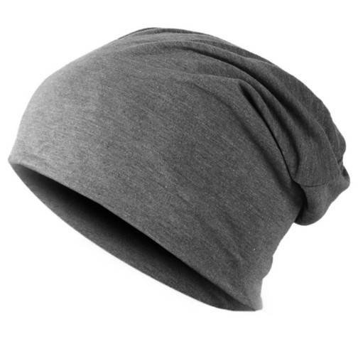 Jarná/jesenná unisex čiapka J3496 tmavo sivá