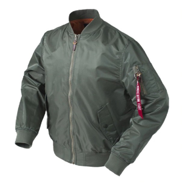 Jarní/podzimní unisex bunda J3045 zelená XXS