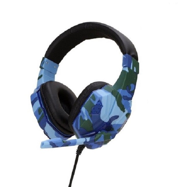 Játék fejhallgató PS4-hez kék