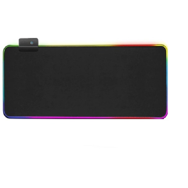 Játékos egérpad és billentyűzetpad RGB háttérvilágítással 40 cm x 90 cm