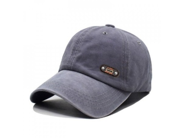 Jeans-Cap T1081 grau 1