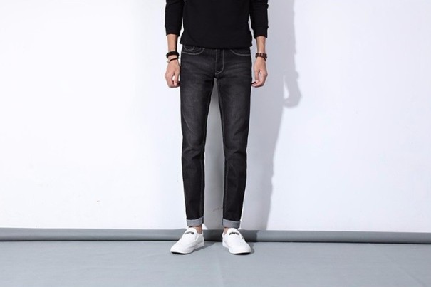 Jeans da uomo Amelio moderni nero 30