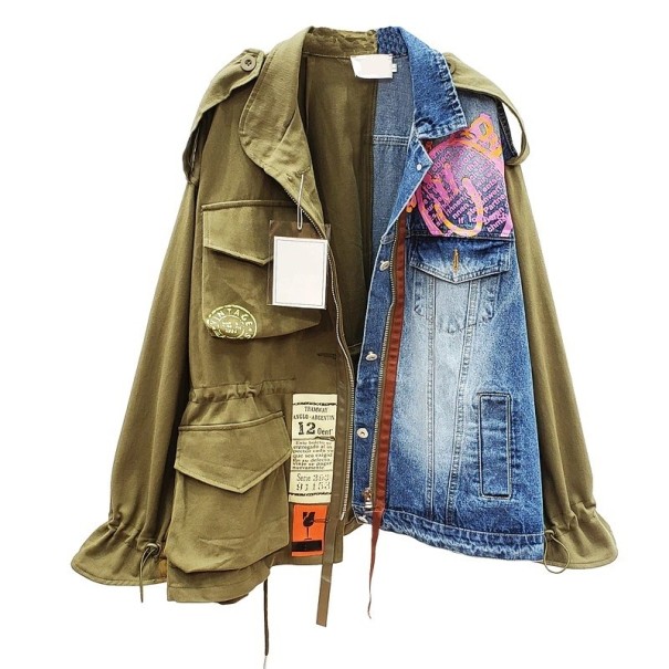 Jeansjacka för kvinnor P1599 L