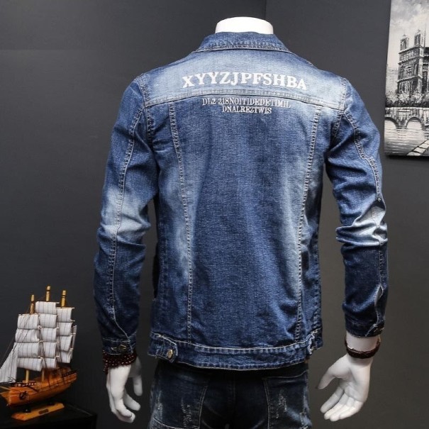 Jeansjacka för män F1106
