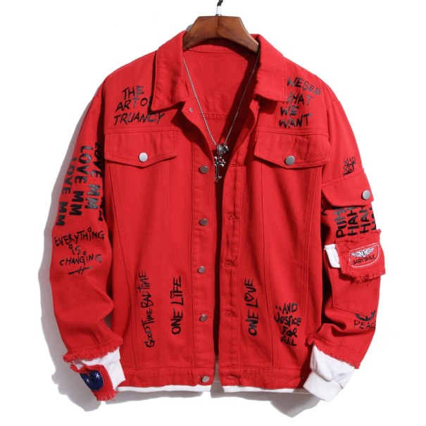 Jeansjacka för män F1110 M 6