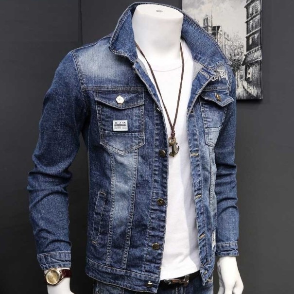 Jeansjacka för män F1240