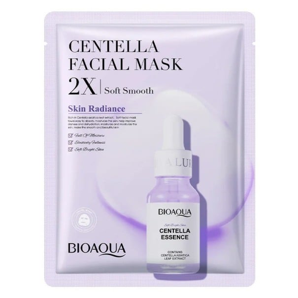 Jednorázová maska na obličej s výtažkem z pupečníku asijského Hydratační sheet mask s Centella Asiatica 20 ks 1