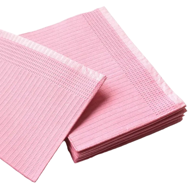 Jednorázový potah na tetovací lehátko Potahy na tetovací stůl 45 x 33 cm 20 ks Tetovací příslušenství růžová