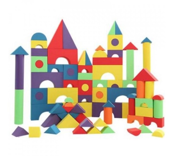 Jeu de blocs en mousse 50 pièces 1