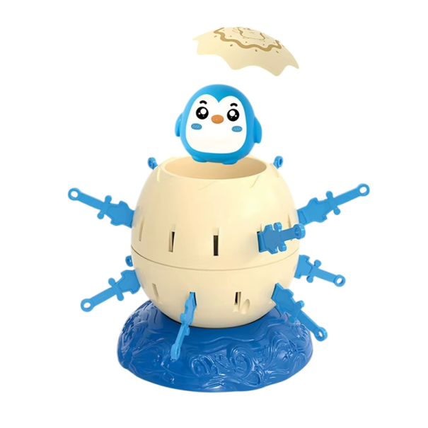 Jeu interactif de pingouin figurine sautante Jeu de société familial pour enfants Développement de la pensée Réflexes et tension Amusement 1