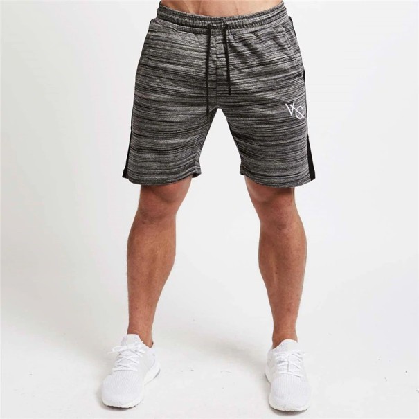 Jimmyshorts för män mörkgrå M