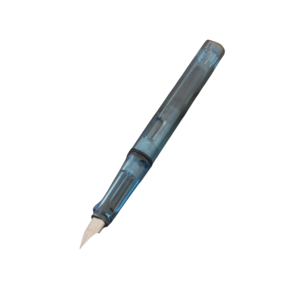 Jinhao fyldepen med spids 0,38 mm blækpen moderne design plastik skrivepen til skole kontor daglig skrivning blå