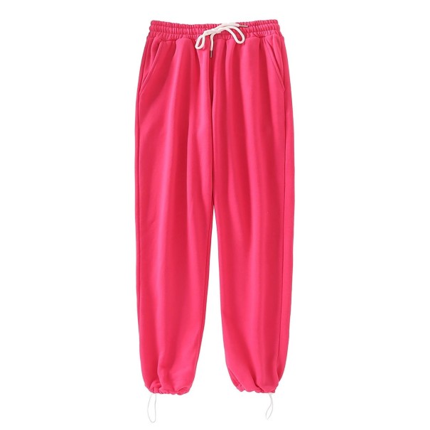 Jogger-Jogginghose für Damen dunkelrosa M