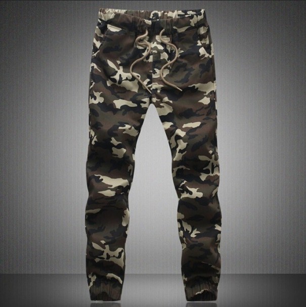 Joggers J2634 férfi katonai nadrág zöld L