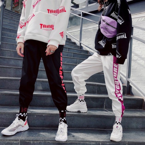 Joggingbroek voor dames met opschrift