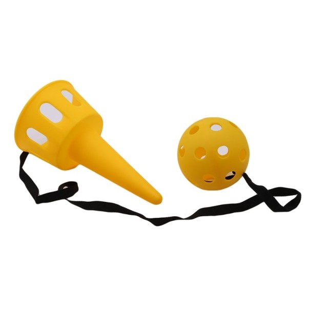 Jogo apanha a bola amarelo