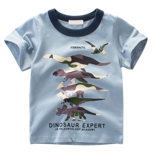 Jongens dinosaurus T-shirt B1450 2 B
