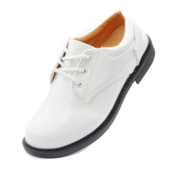 Jongens lakschoenen wit 32