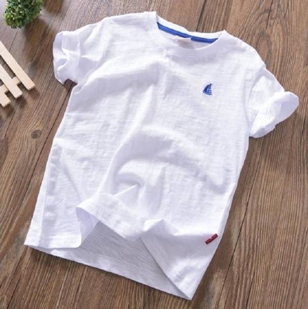Jongens T-shirt B1595 wit 6