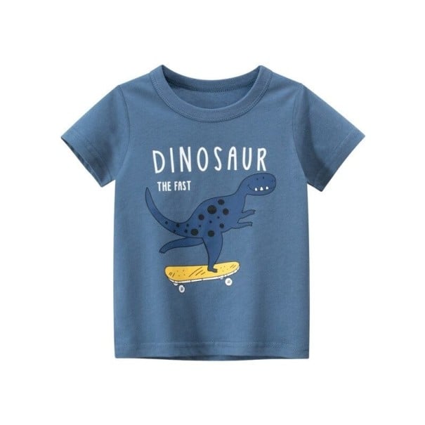 Jongens T-shirt B1601 donkerblauw 4