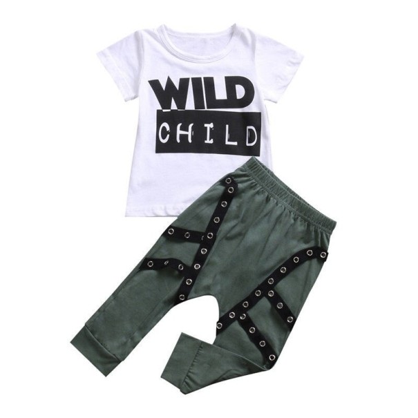 Jongens T-shirt en broek L1664 3