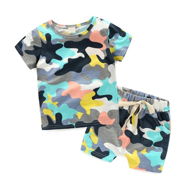 Jongens T-shirt en short L1342 3