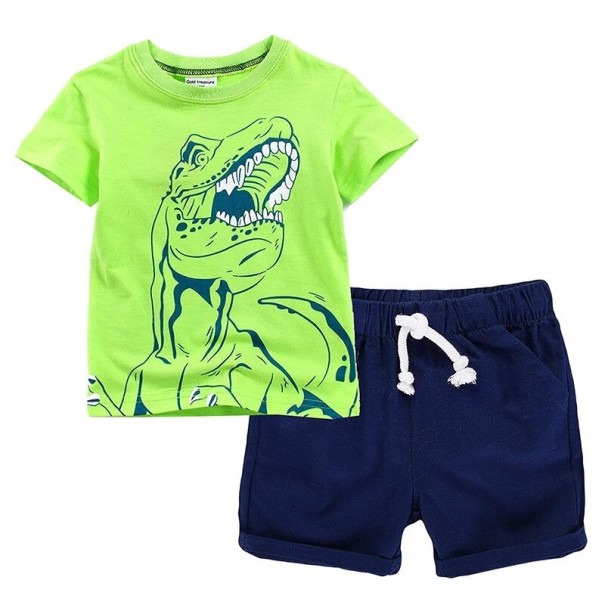 Jongens T-shirt en short L1623 7 B