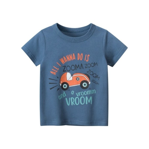 Jongens T-shirt met auto B1434 7 E